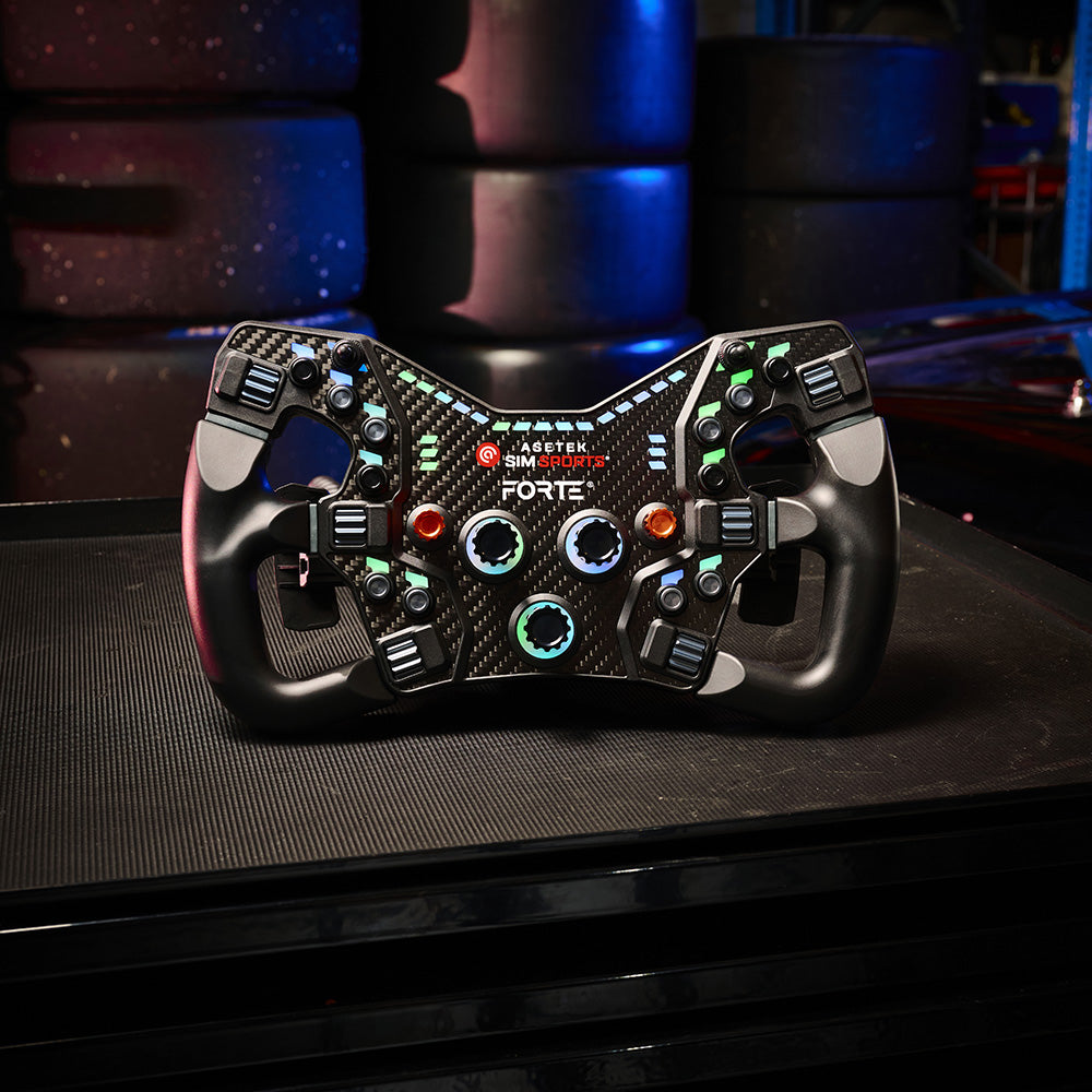 Forte® Formula Button Box (Black, Alu. Buttons)