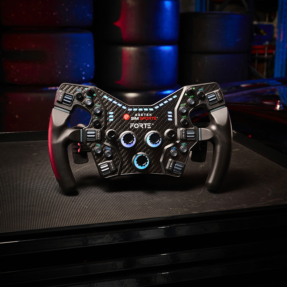Forte® Formula Button Box (Black, Alu. Buttons)