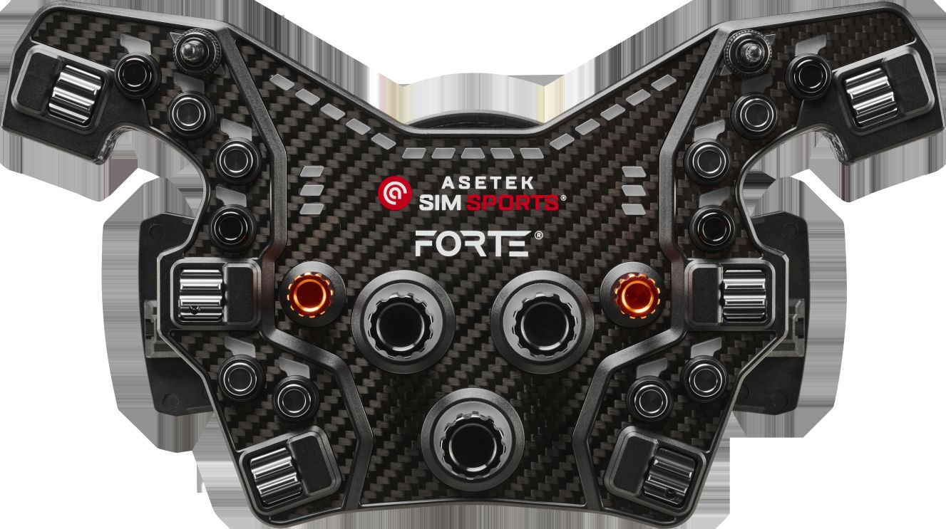 Forte® Formula Button Box (Black, Alu. Buttons)