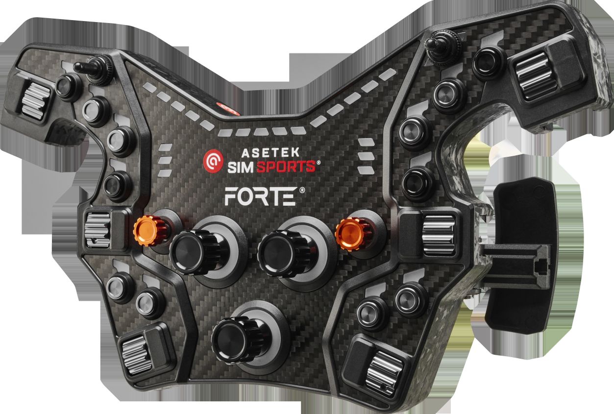 Forte® Formula Button Box (Black, Alu. Buttons)