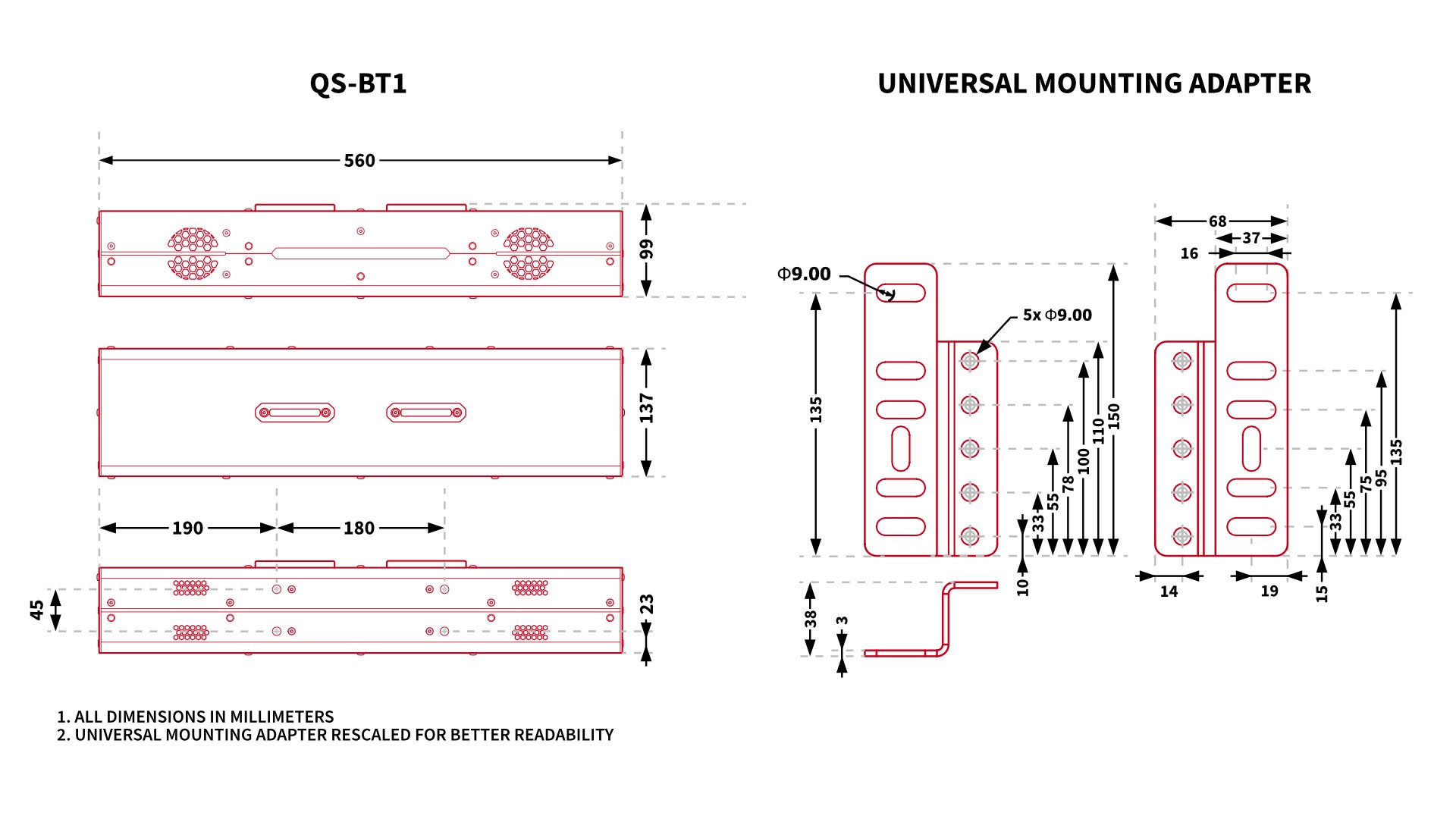 Qubic System QS-BT1 Gurtstraffsystem