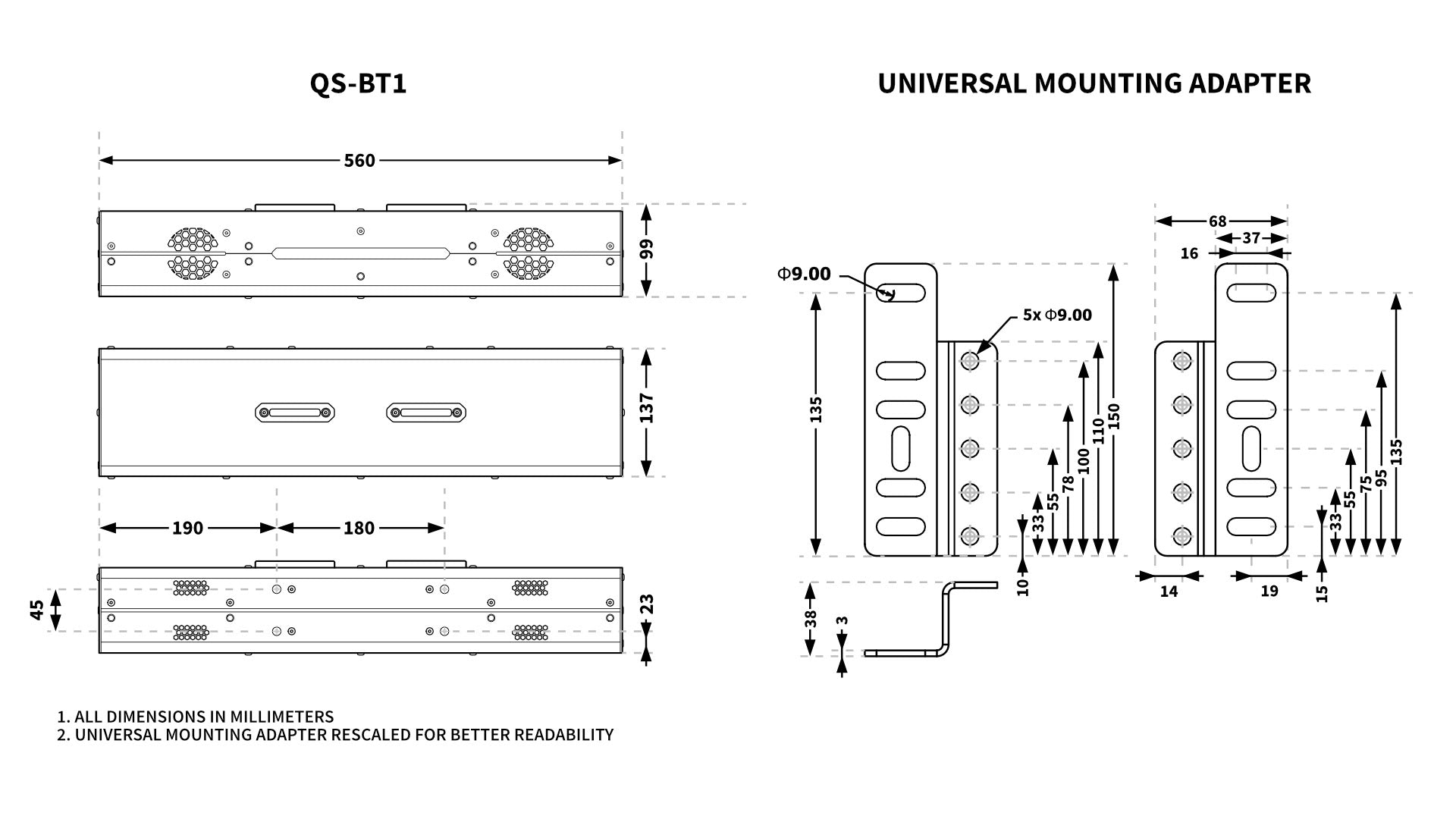 Qubic System QS-BT1 Gurtstraffsystem