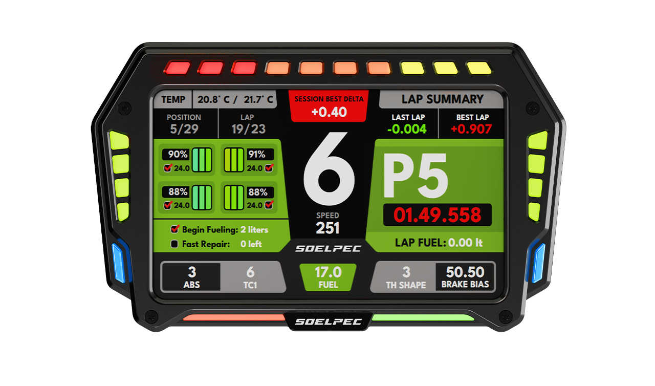 Soelpec XR-7 Kijelző