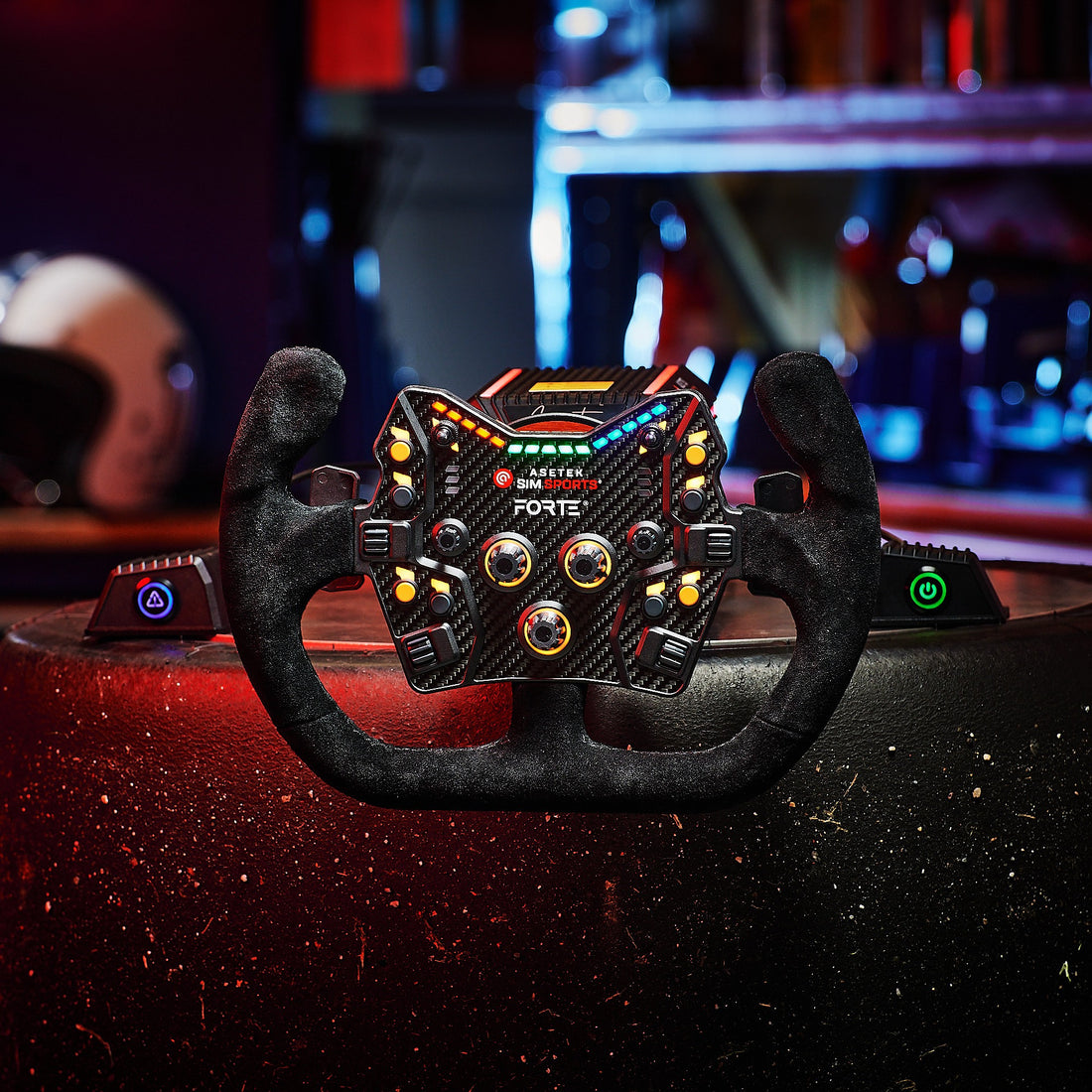 Asetek Open D Fekete Velúr Perem