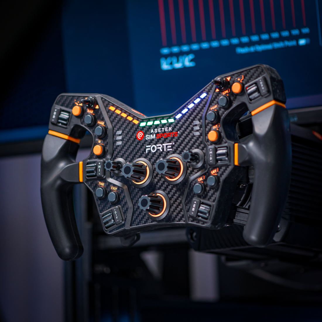 Asetek SimSports® Forte® Steering Wheel