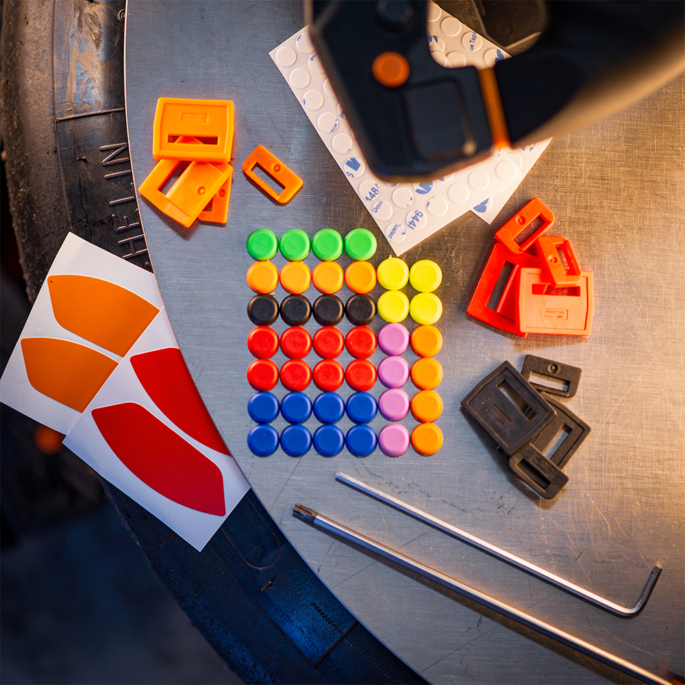 Asetek Steering Wheel Button Color Kit