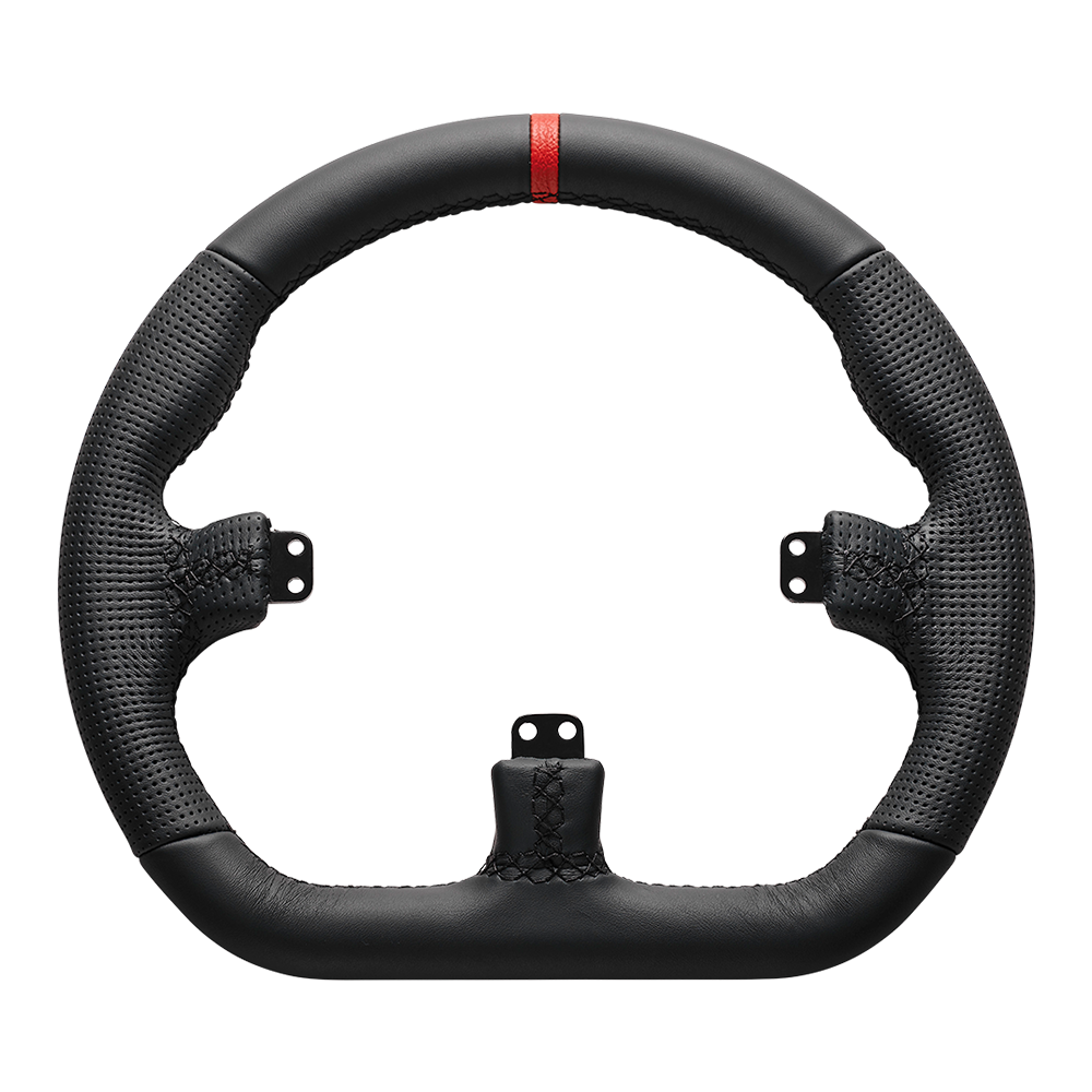 Closed D Black Leather Rim