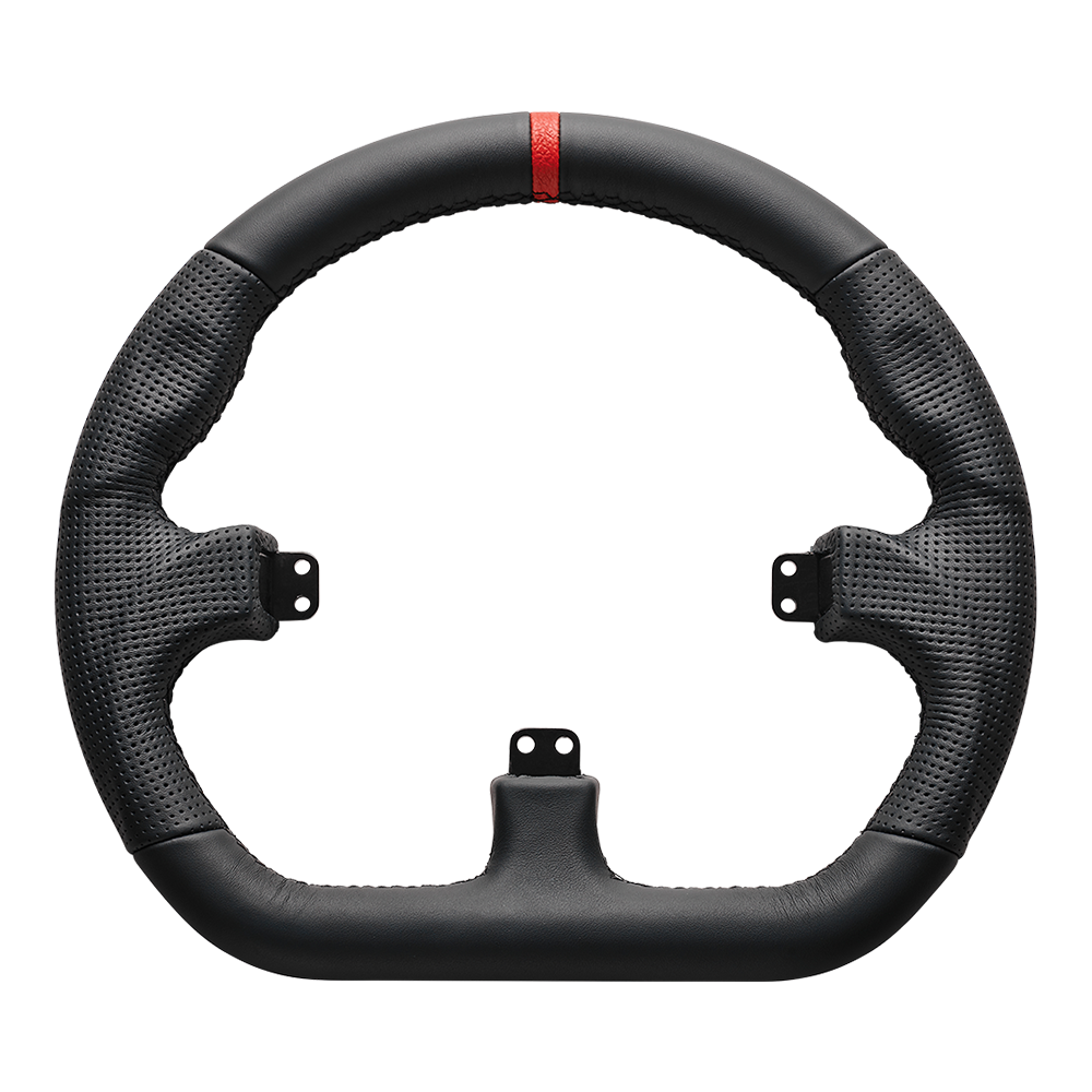 Closed D Black Leather Rim