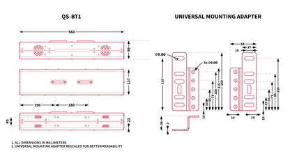Qubic System QS-BT1 Gurtstraffsystem