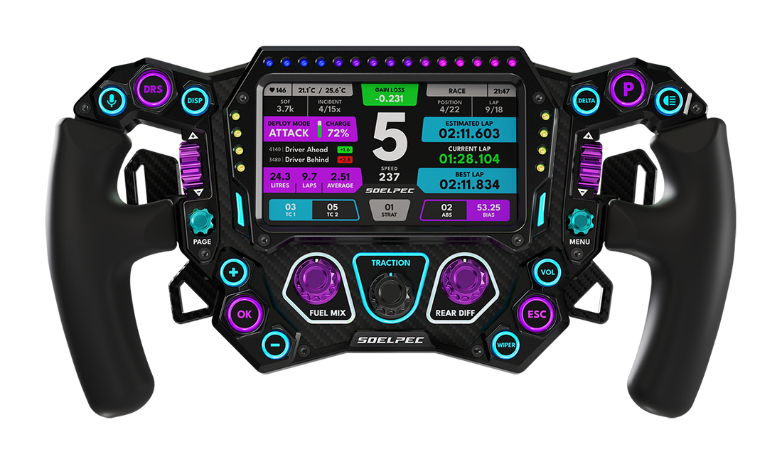 SOELPEC - Spectra XR Steering Wheel 