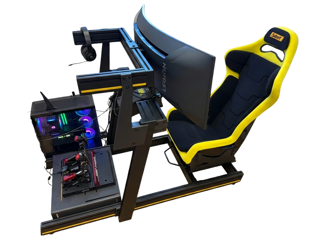 Simulator de bază SRT Pro Evo alimentat de Sabelt și Simagic